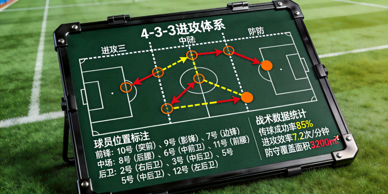 足球战术分析板展示深度战术分析内容